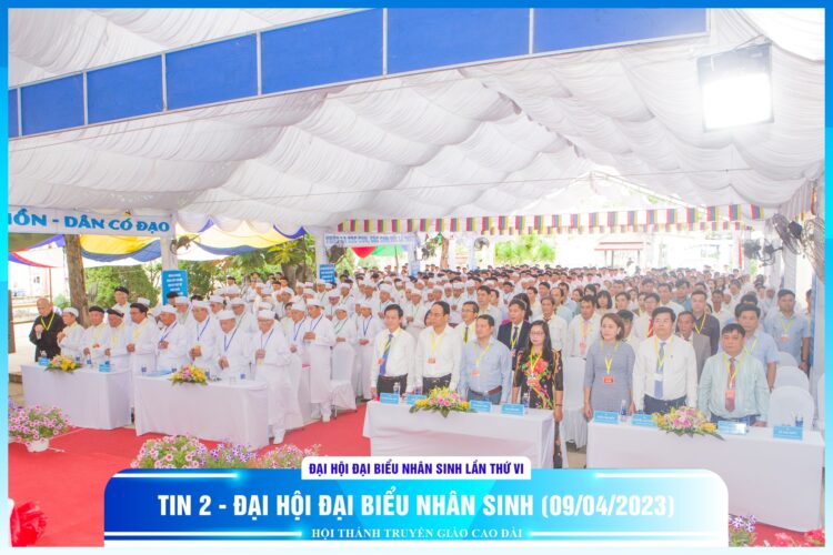 Tin 2 – Đại hội Đại biểu Nhân sinh lần thứ VI