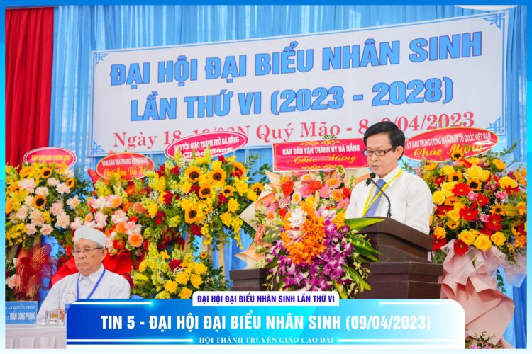 Tin 5 – Đại hội Đại biểu Nhân sinh lần thứ VI