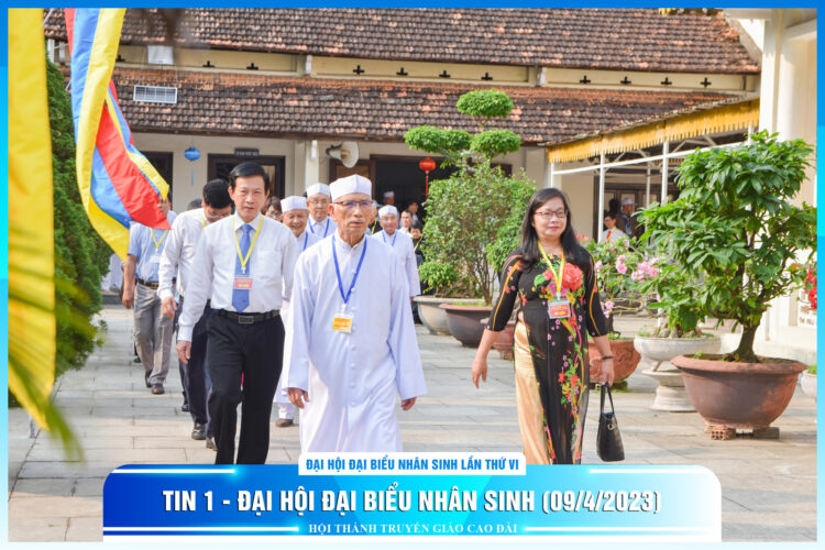 Tin 1 – Đại hội Đại biểu Nhân sinh lần thứ VI