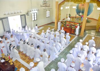 LỄ ĐẠI TƯỜNG CỐ ĐẠO TRƯỞNG PHỐI SƯ THƯỢNG HẬU THANH