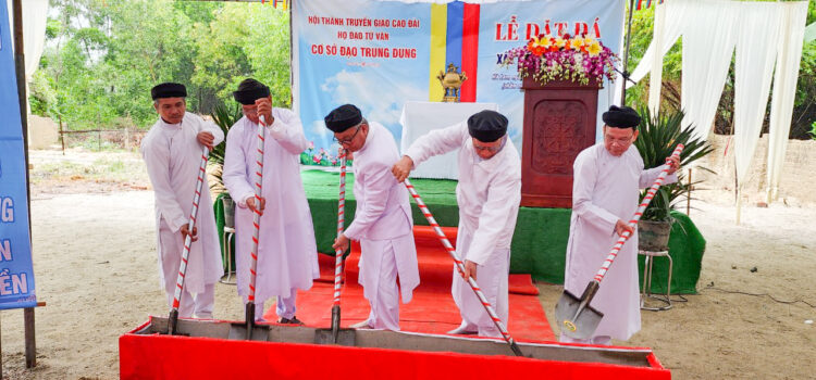 LỄ ĐẶT ĐÁ XÂY DỰNG CƠ SỞ ĐẠO TRUNG DUNG 10/11/QUÝ MÃO (22/12/2023)