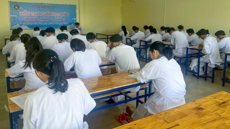 HẠNH ĐƯỜNG HƯNG ĐỨC HỆ PHỔ THÔNG KHÓA 3 – KIỂM TRA CUỐI HỌC KỲ 4