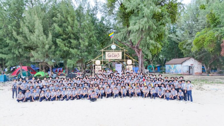 TRẠI KẾT KHÓA VÀ LỄ TỐT NGHIỆP KHÓA TU TẬP PHỔ TẾ VIÊN CẤP I – 2024, GÒ KÉN 3