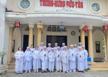 HỘI THÁNH TỔ CHỨC LỄ BÁI MẠNG CHỨC VỤ ĐẦU HỌ ĐẠO VÀ KỶ NIỆM NGÀY THÀNH ĐẠO CỦA ĐẠO TRƯỞNG BẢO PHÁP CHƠN QUÂN THANH LONG – HIỆP KỴ CHƯ CHỨC SẮC HIỆP THIÊN ĐÀI.