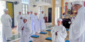 HỘI THÁNH TỔ CHỨC LỄ BÁI MẠNG CHỨC VỤ QUYỀN ĐẦU HỌ ĐẠO