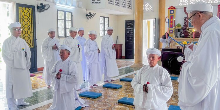 HỘI THÁNH TỔ CHỨC LỄ BÁI MẠNG CHỨC VỤ QUYỀN ĐẦU HỌ ĐẠO