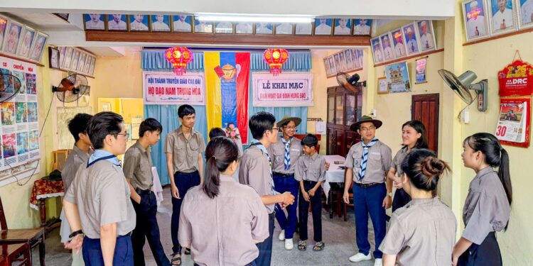 KHỞI ĐỘNG SINH HOẠT GĐHĐ NAM TRUNG HÒA