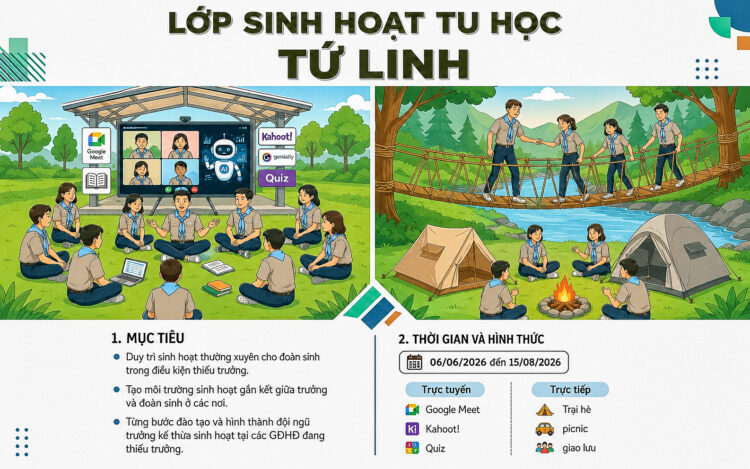 KHAI GIẢNG LỚP SINH HOẠT TU HỌC TỨ LINH NĂM 2026