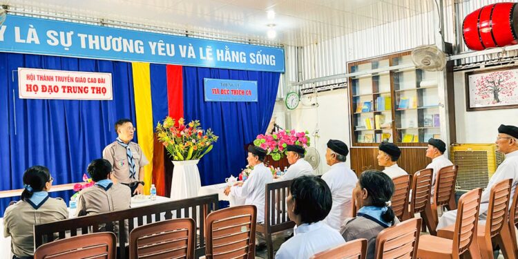 BAN PHỤ TRÁCH THĂM GẶP VÀ TRAO ĐỔI SINH HOẠT TU HỌC GIA ĐÌNH HƯNG ĐẠO TẠI CÁC HỌ ĐẠO TRUNG LIÊN CHÂU, TRUNG DƯƠNG, TRUNG CHÍNH, TRUNG HIỆP VÀ TRUNG THỌ
