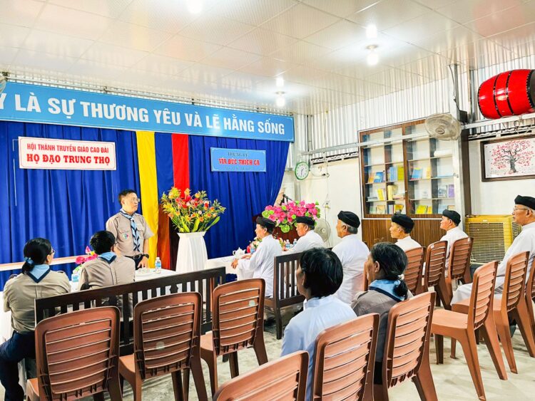 BAN PHỤ TRÁCH THĂM GẶP VÀ TRAO ĐỔI SINH HOẠT TU HỌC GIA ĐÌNH HƯNG ĐẠO TẠI CÁC HỌ ĐẠO TRUNG LIÊN CHÂU, TRUNG DƯƠNG, TRUNG CHÍNH, TRUNG HIỆP VÀ TRUNG THỌ